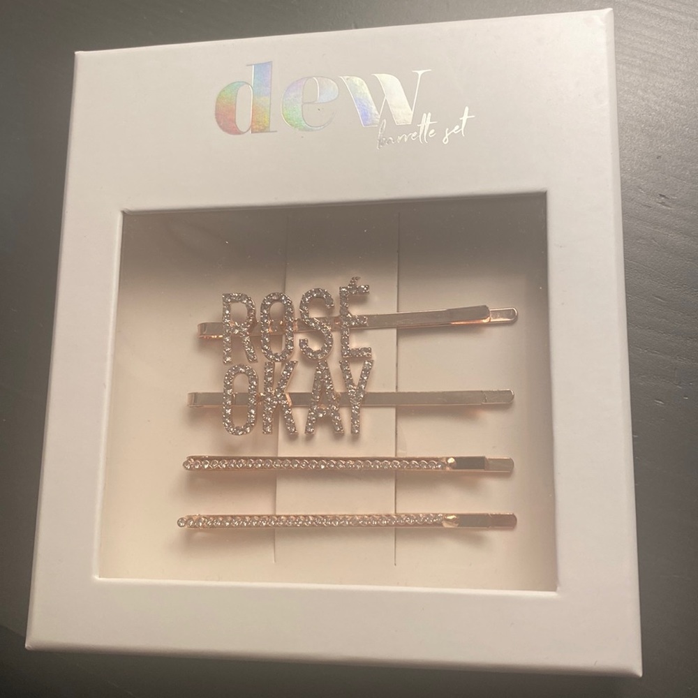 Dew Edit barrette set